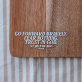 Go Forward Bravely | Vinyl Sticker