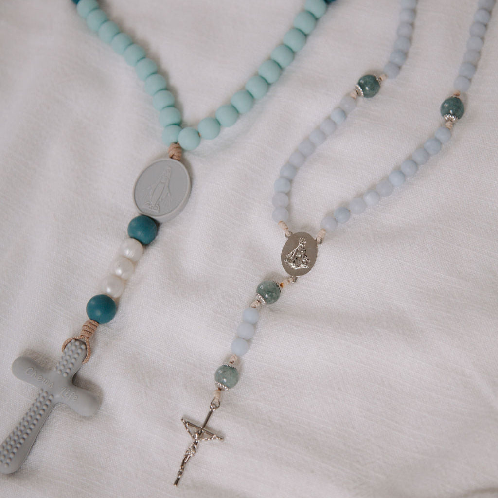 Stella Maris | Mommy & Me Silicone Set | Chews Life x West Coast Catholic