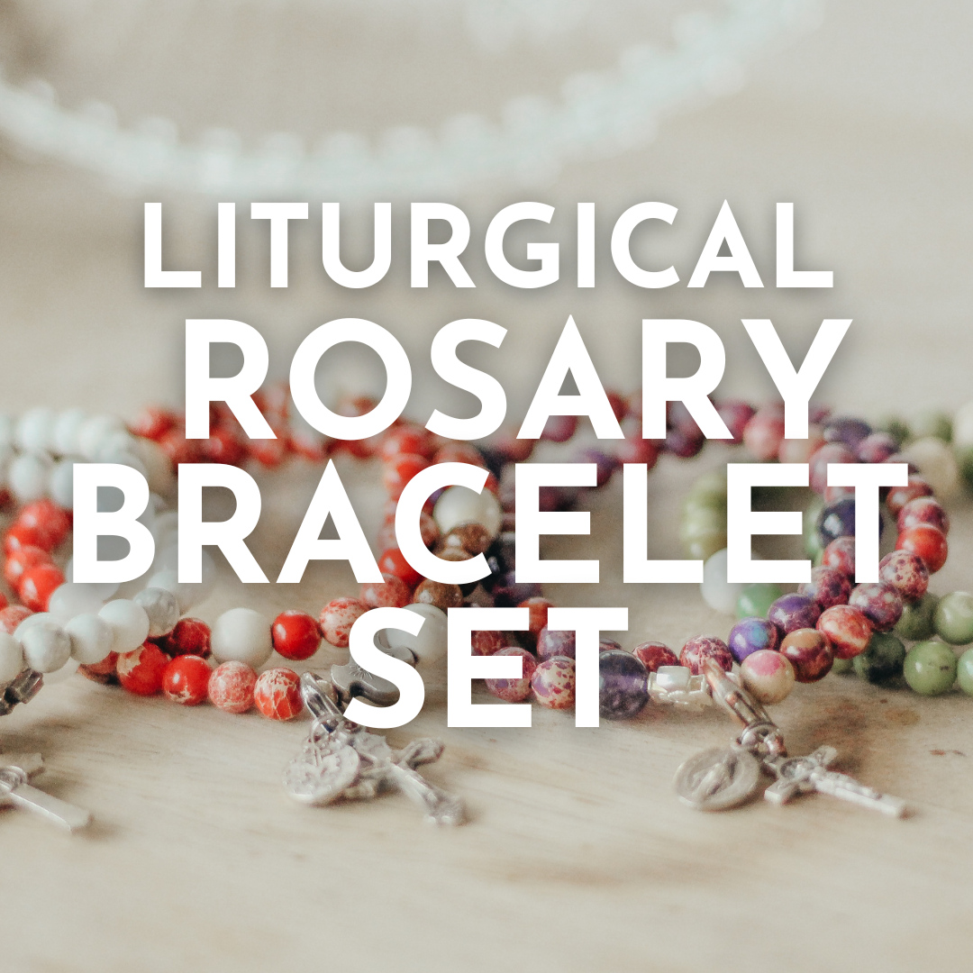 Liturgical Rosary Bracelet | Gift Set | Limited