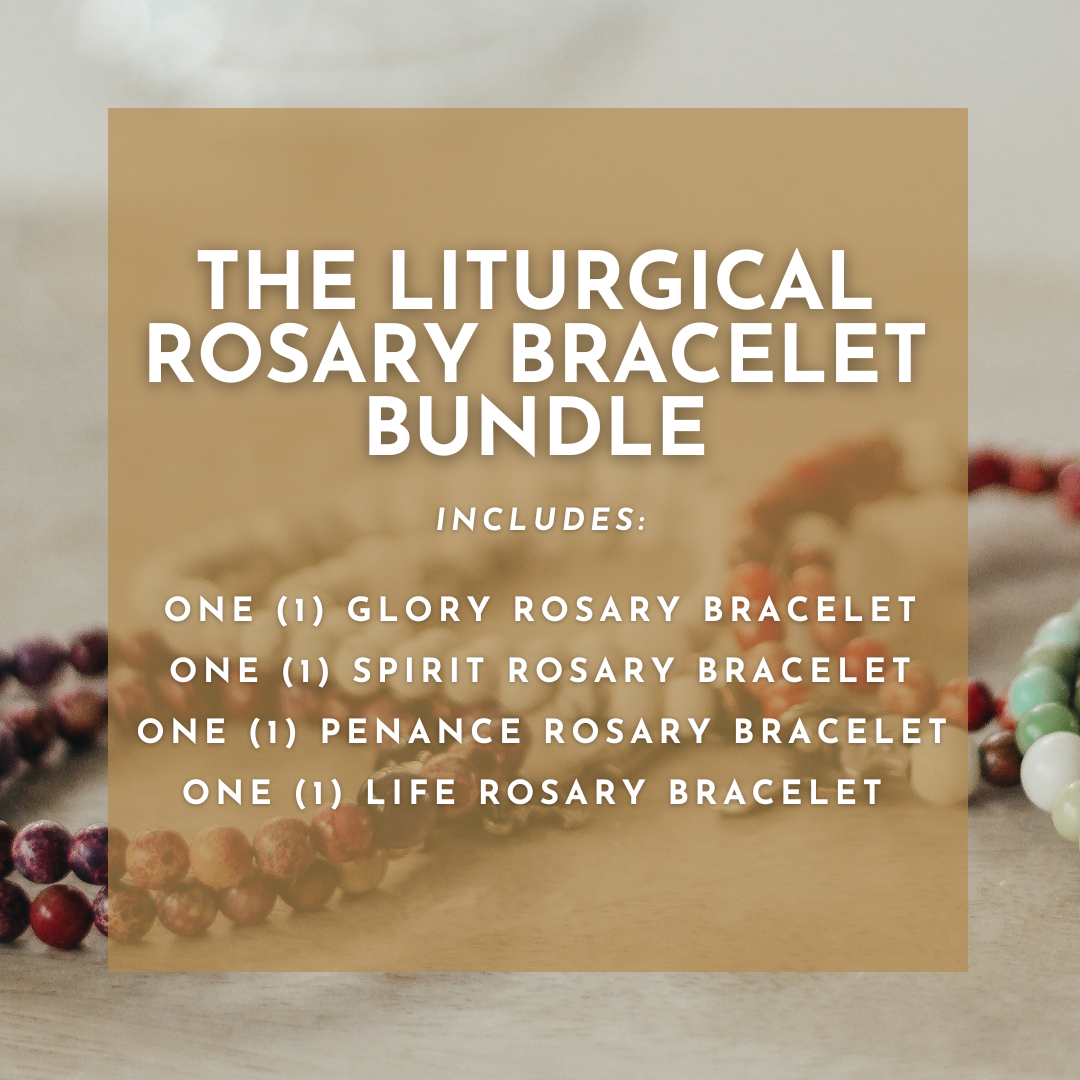 Liturgical Rosary Bracelet | Gift Set | Limited