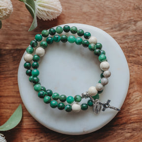 Life | Stretch & Wrap Rosary Bracelet