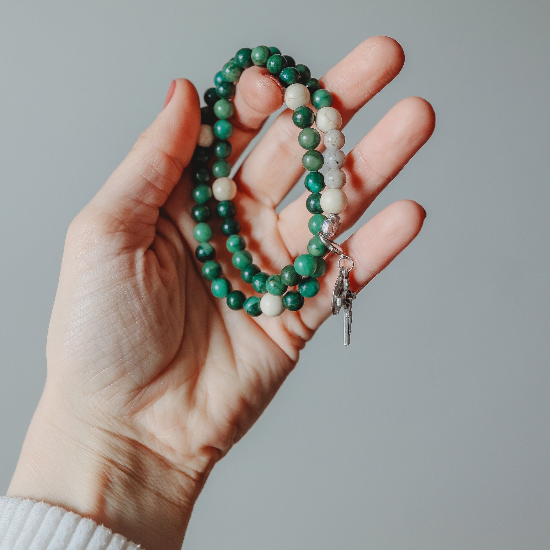 Life | Stretch & Wrap Rosary Bracelet