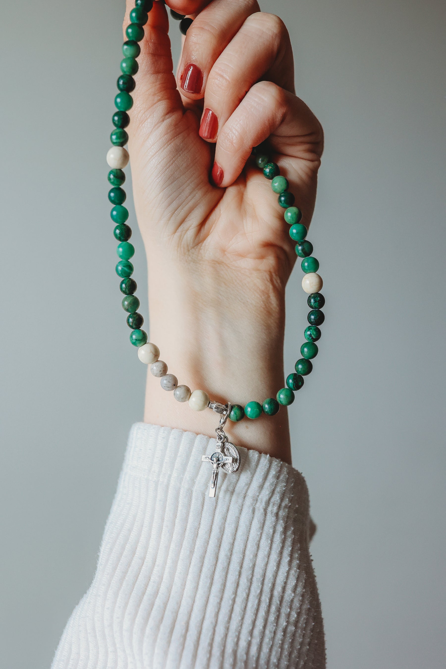 Life | Stretch & Wrap Rosary Bracelet