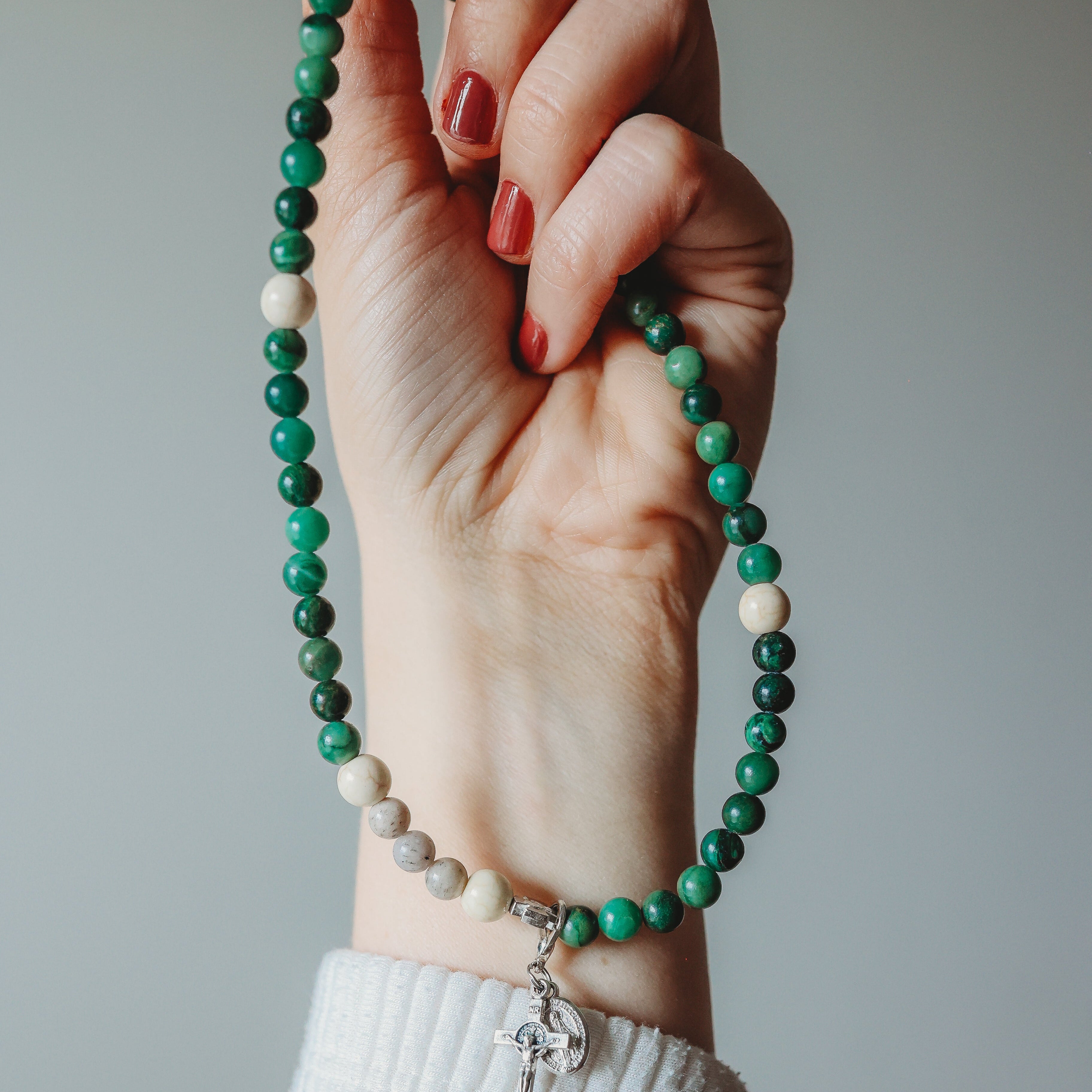 Life | Stretch & Wrap Rosary Bracelet