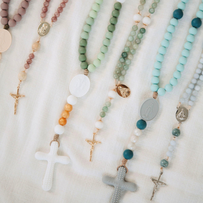 Our Lady of the Rosary | Mommy & Me Set |  Chews Life x West Coast Catholic