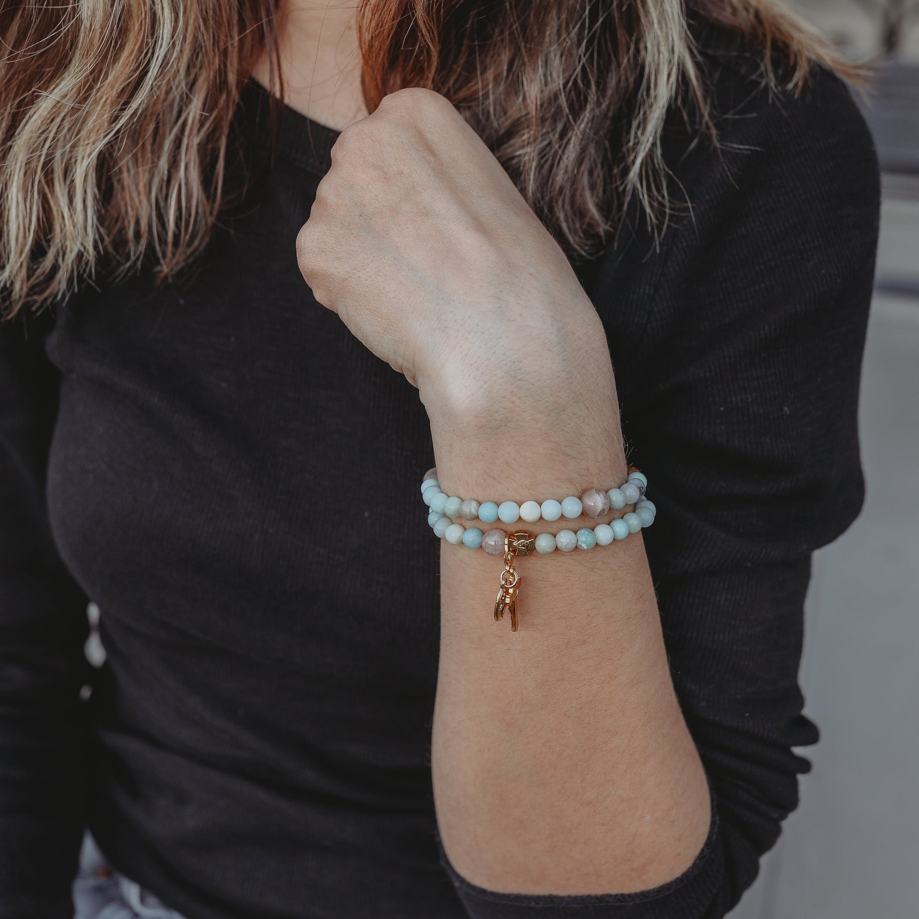 Gianna | Stretch & Wrap Rosary Bracelet