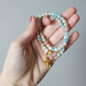 Gianna | Stretch & Wrap Rosary Bracelet