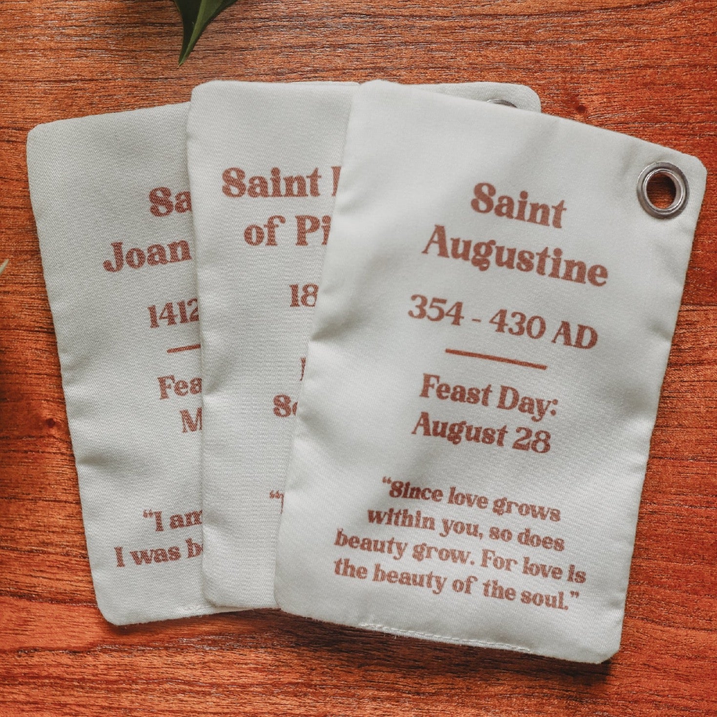 Crinkle Saint Cards