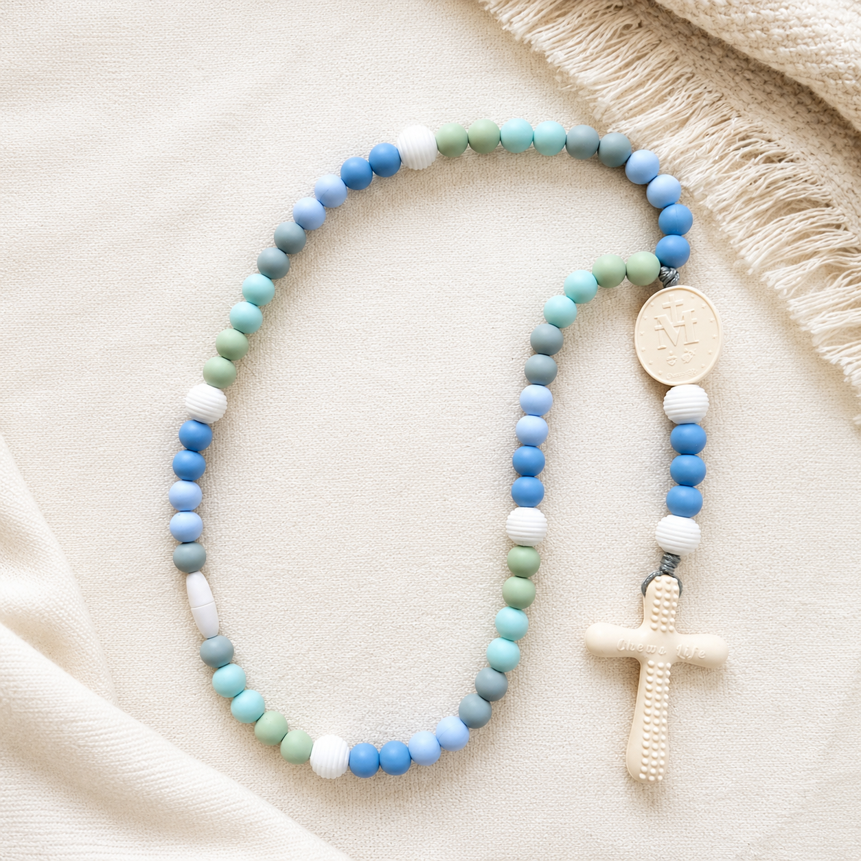 John the Baptist Silicone Rosary | Chews Life Rosary