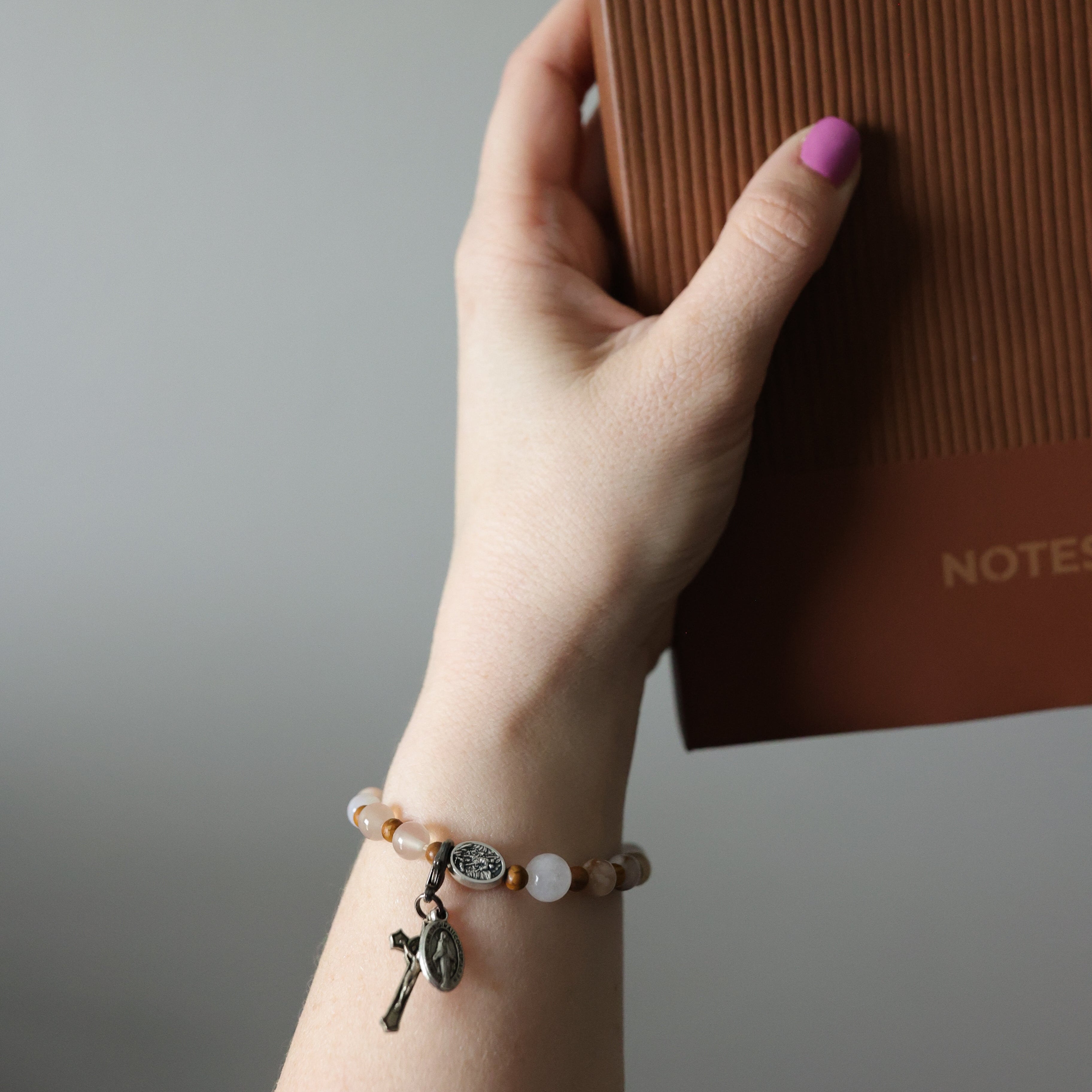 Custom Patron Saint OCIA Decade Bracelet