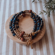 Our Lady of Perpetual Help | Stretch & Wrap Rosary Bracelet