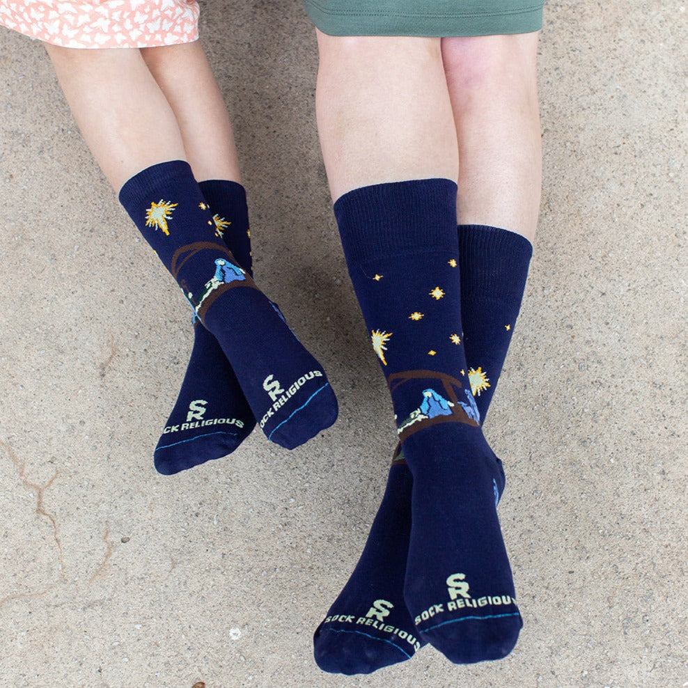 Nativity Kids Socks | from Sock Religious