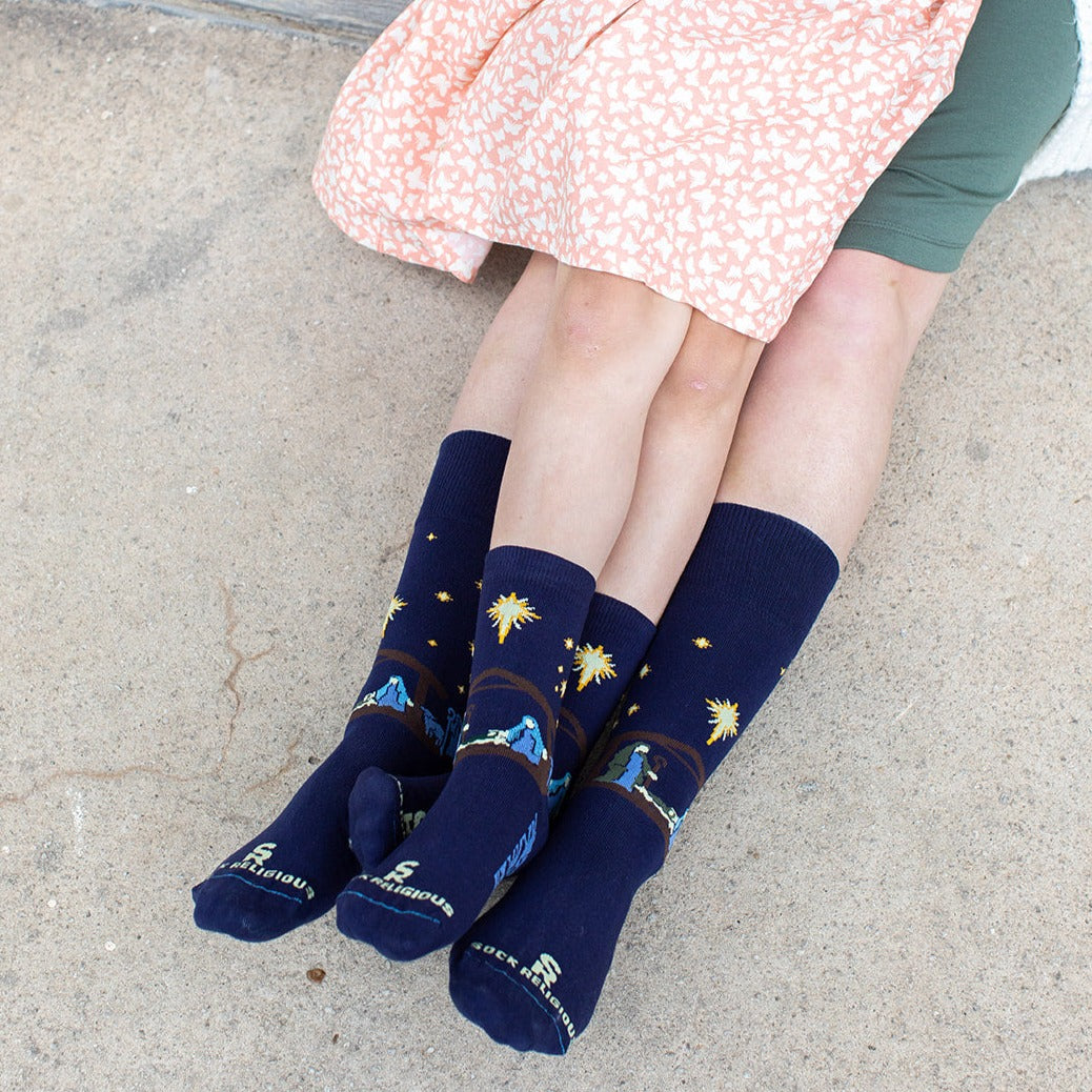 Nativity Kids Socks | from Sock Religious