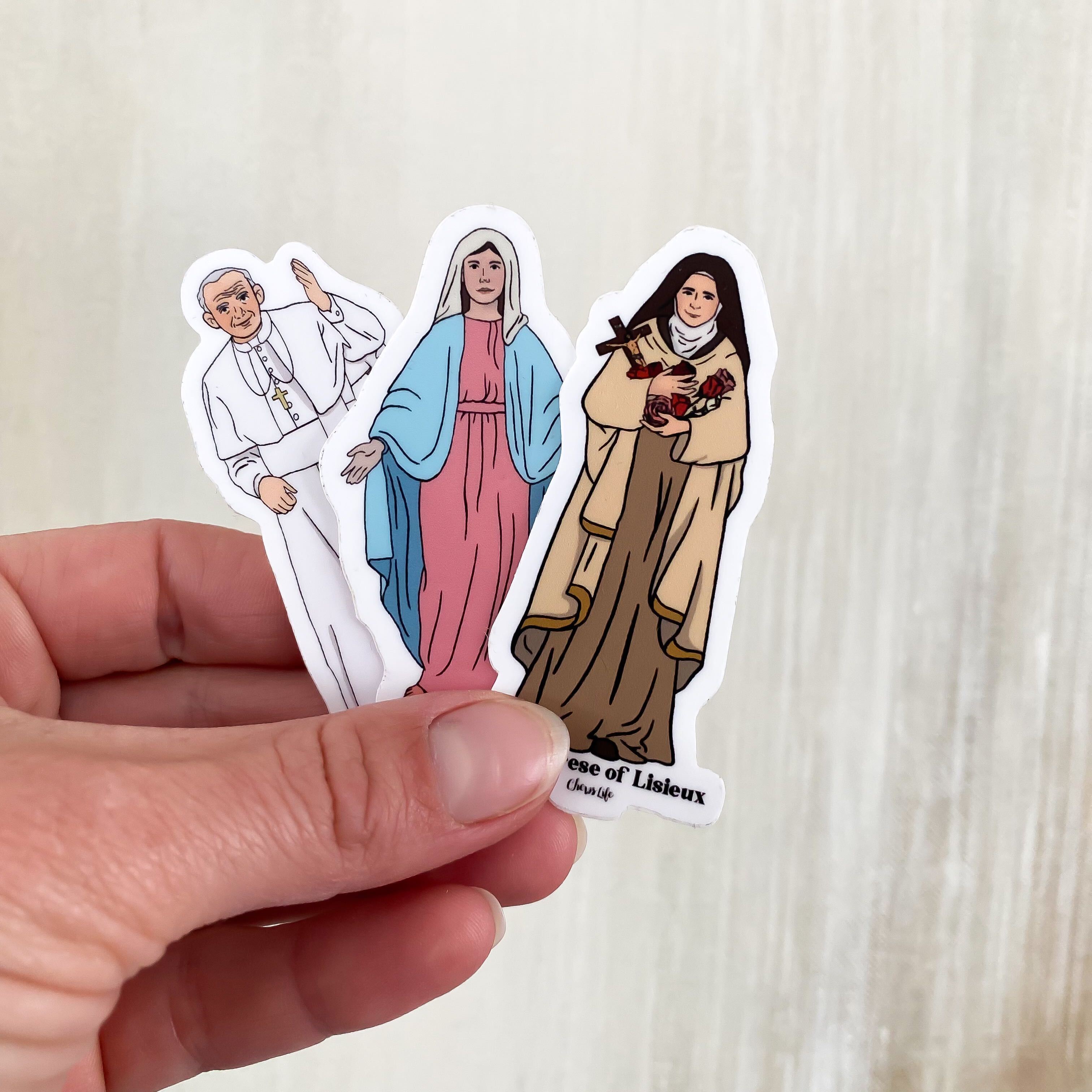 Saint Stickers | Full-Size