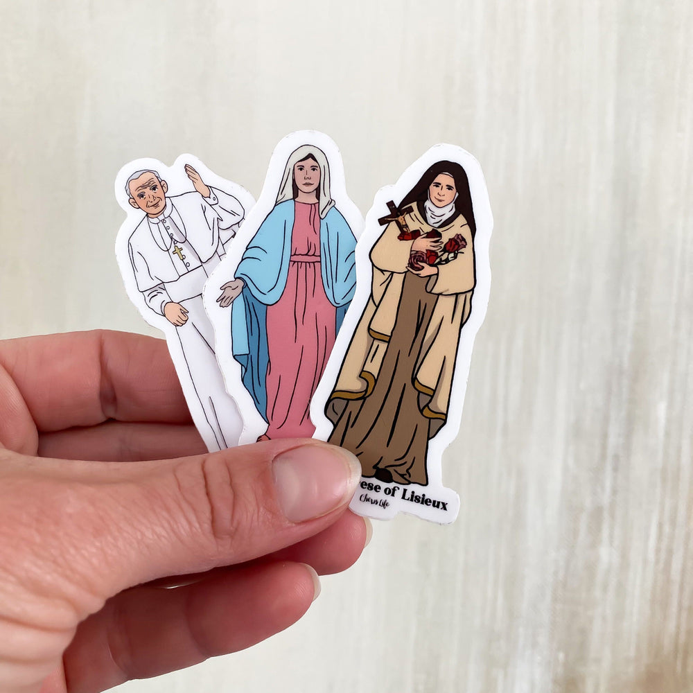 Saint Stickers | Full-Size
