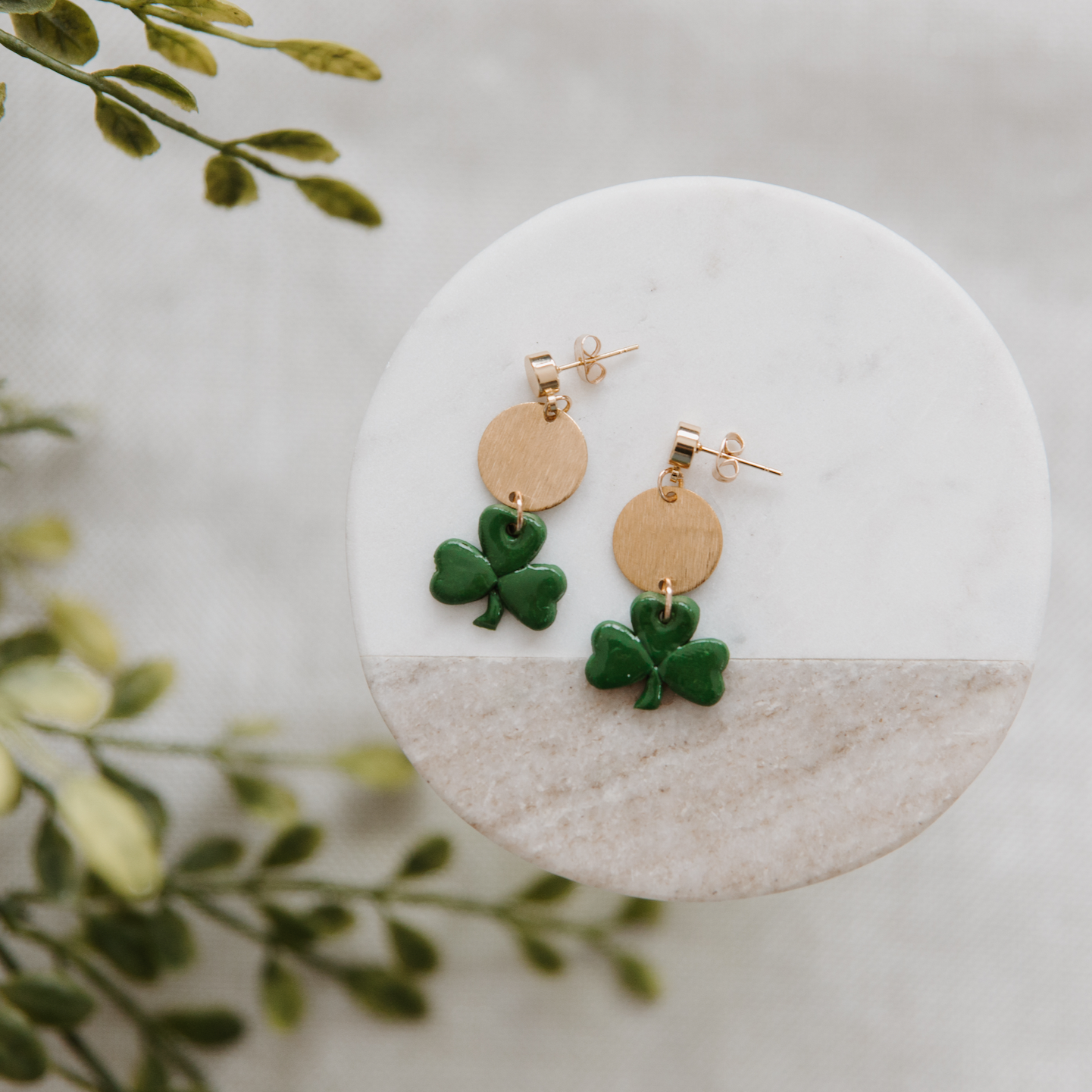 St. Patrick | Earrings by Selah Luna