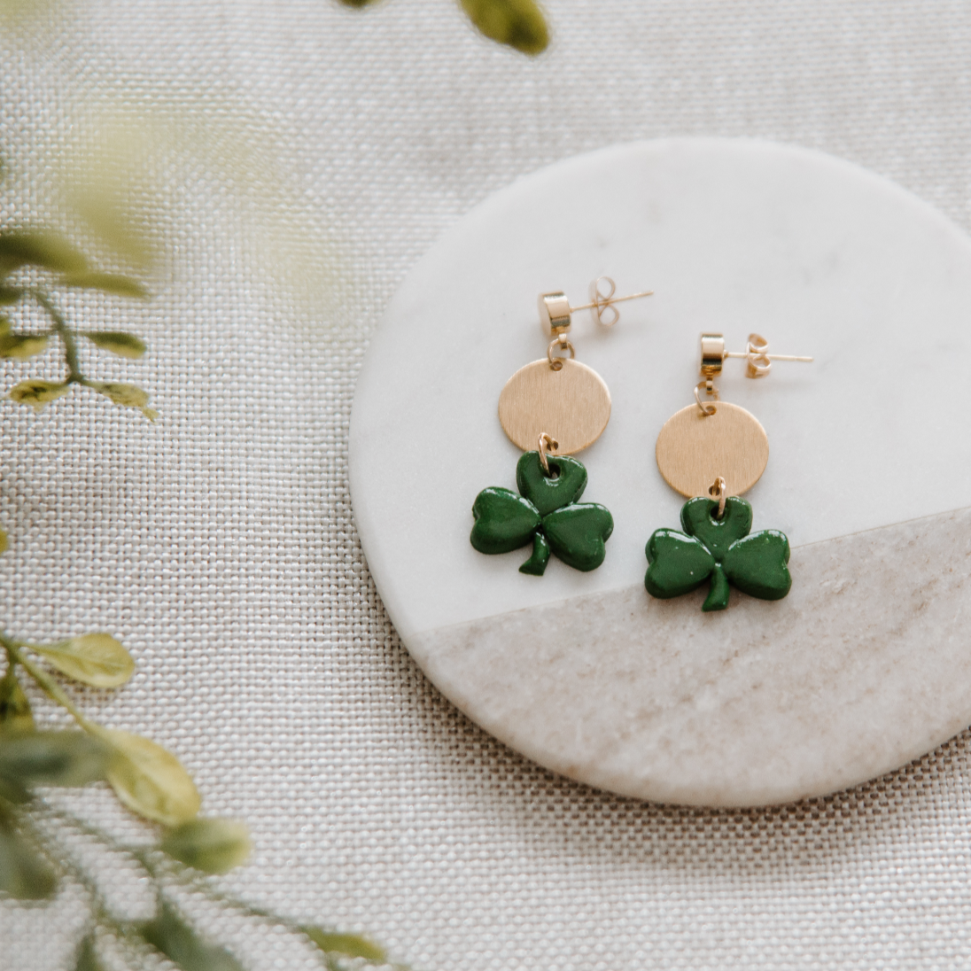 St. Patrick | Earrings by Selah Luna