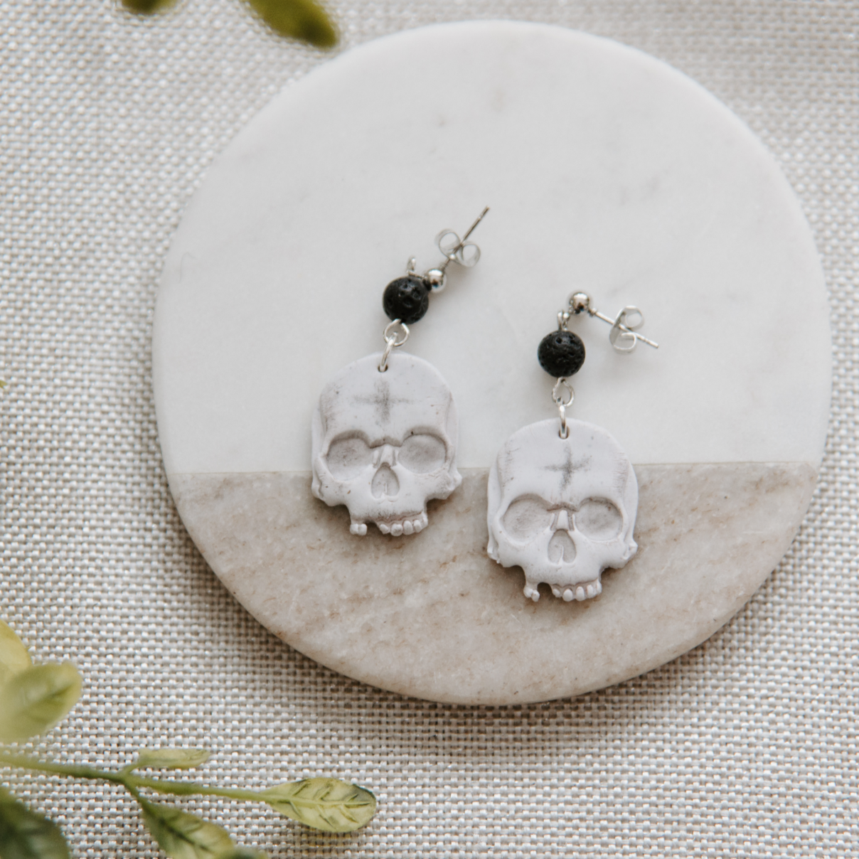 Memento Mori | Earrings by Selah Luna