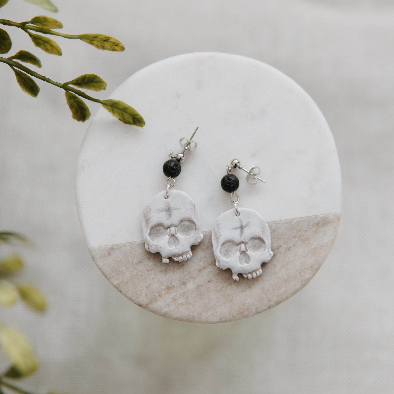 Memento Mori | Earrings by Selah Luna