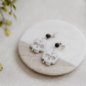 Memento Mori | Earrings by Selah Luna