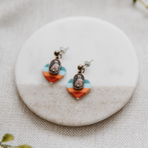 St. Margaret of Scotland | Earrings by Selah Luna