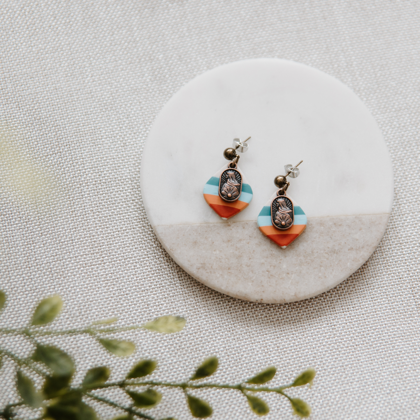 St. Margaret of Scotland | Earrings by Selah Luna