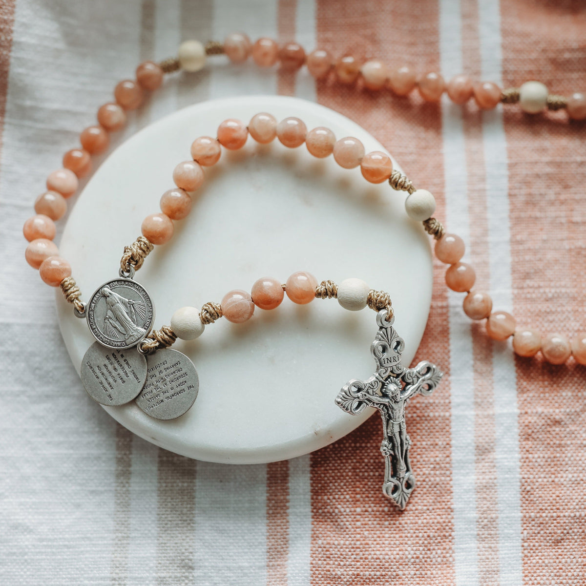 Shower of Roses | Traditional Gemstone Rosary