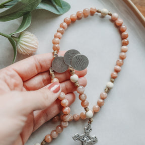 Shower of Roses | Traditional Gemstone Rosary