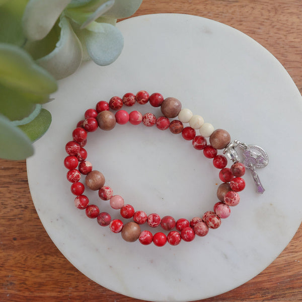 Spirit | Stretch & Wrap Rosary Bracelet