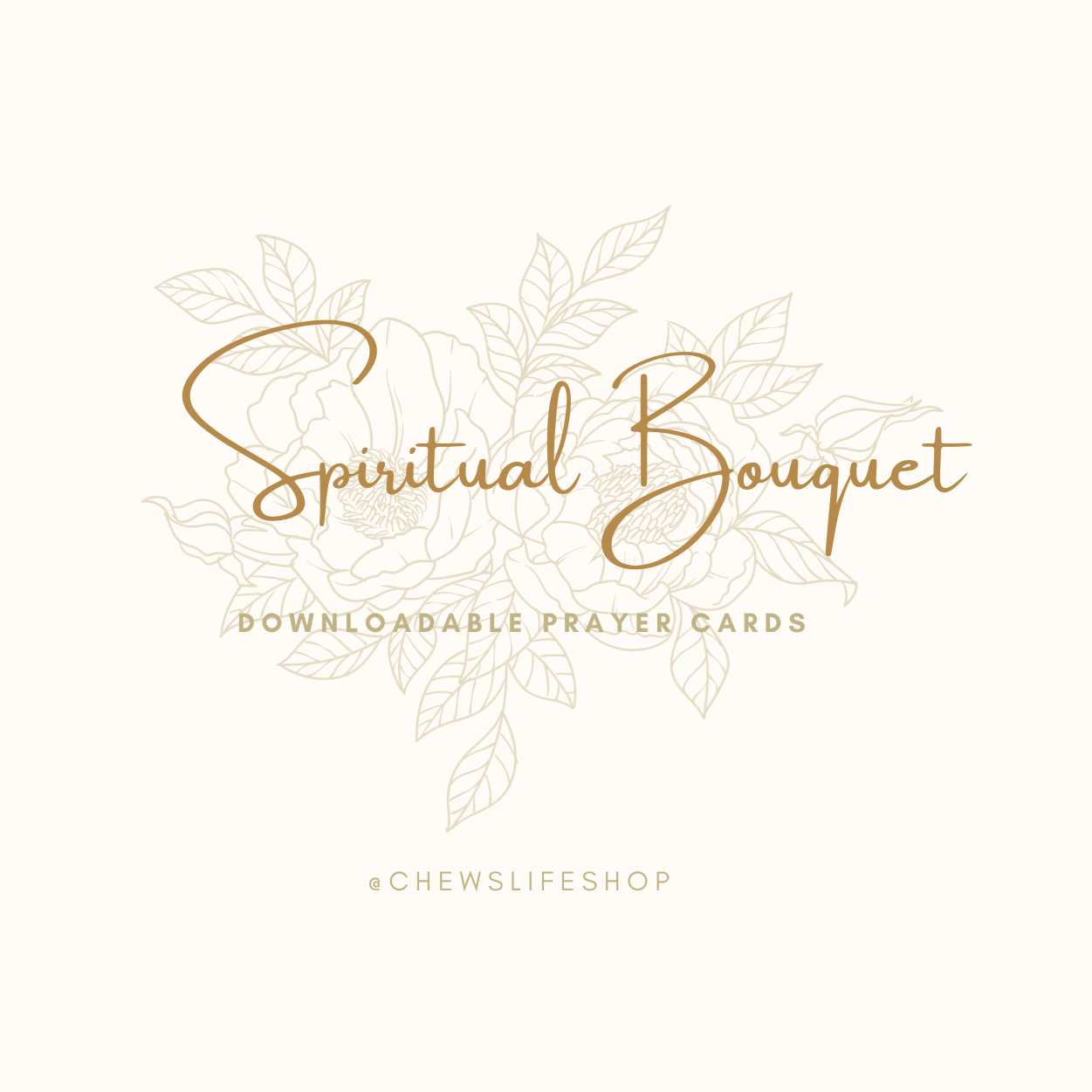 Spiritual Bouquet Cards | FREE Download
