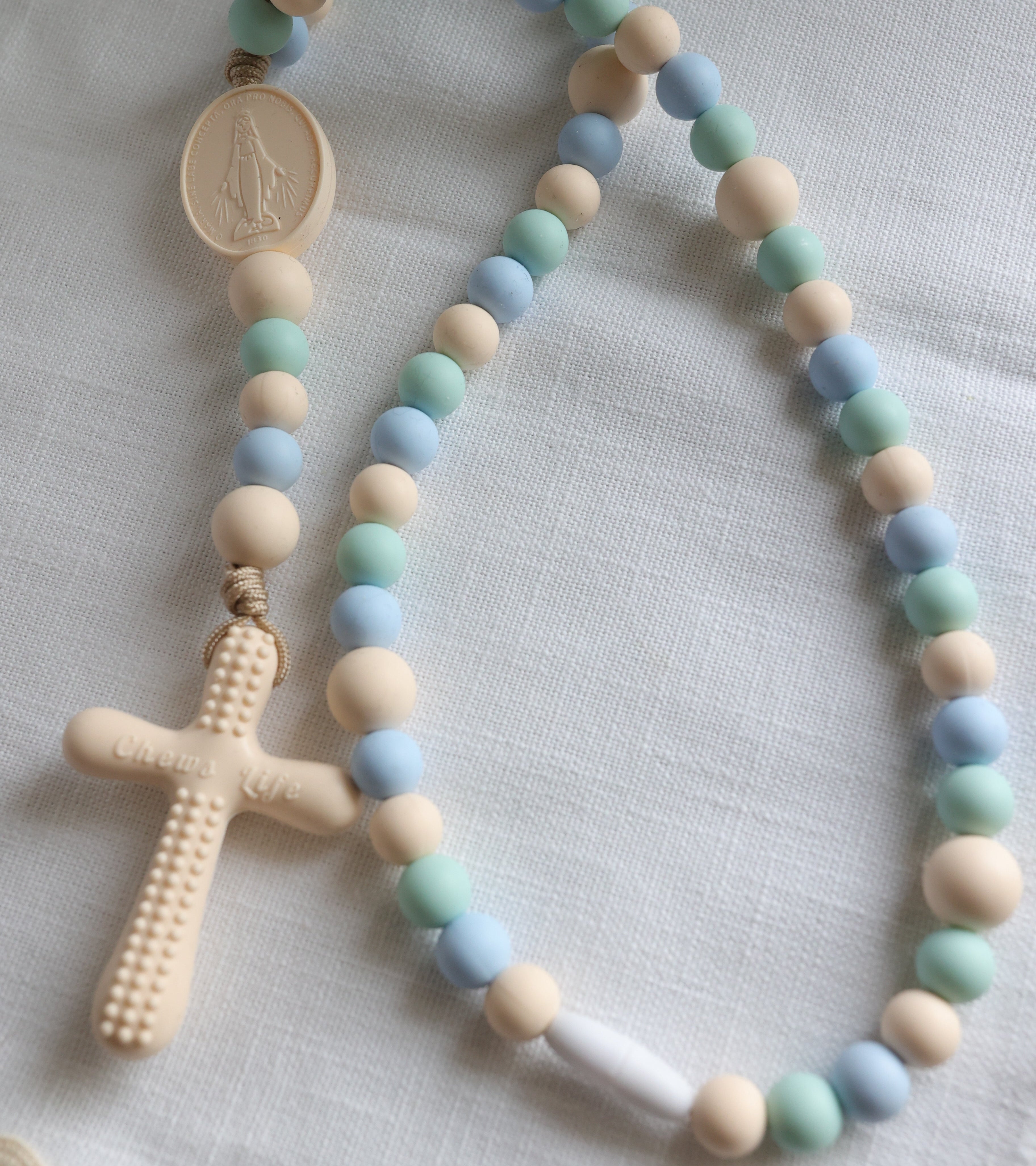 Augustine | Chews life Silicone Rosary