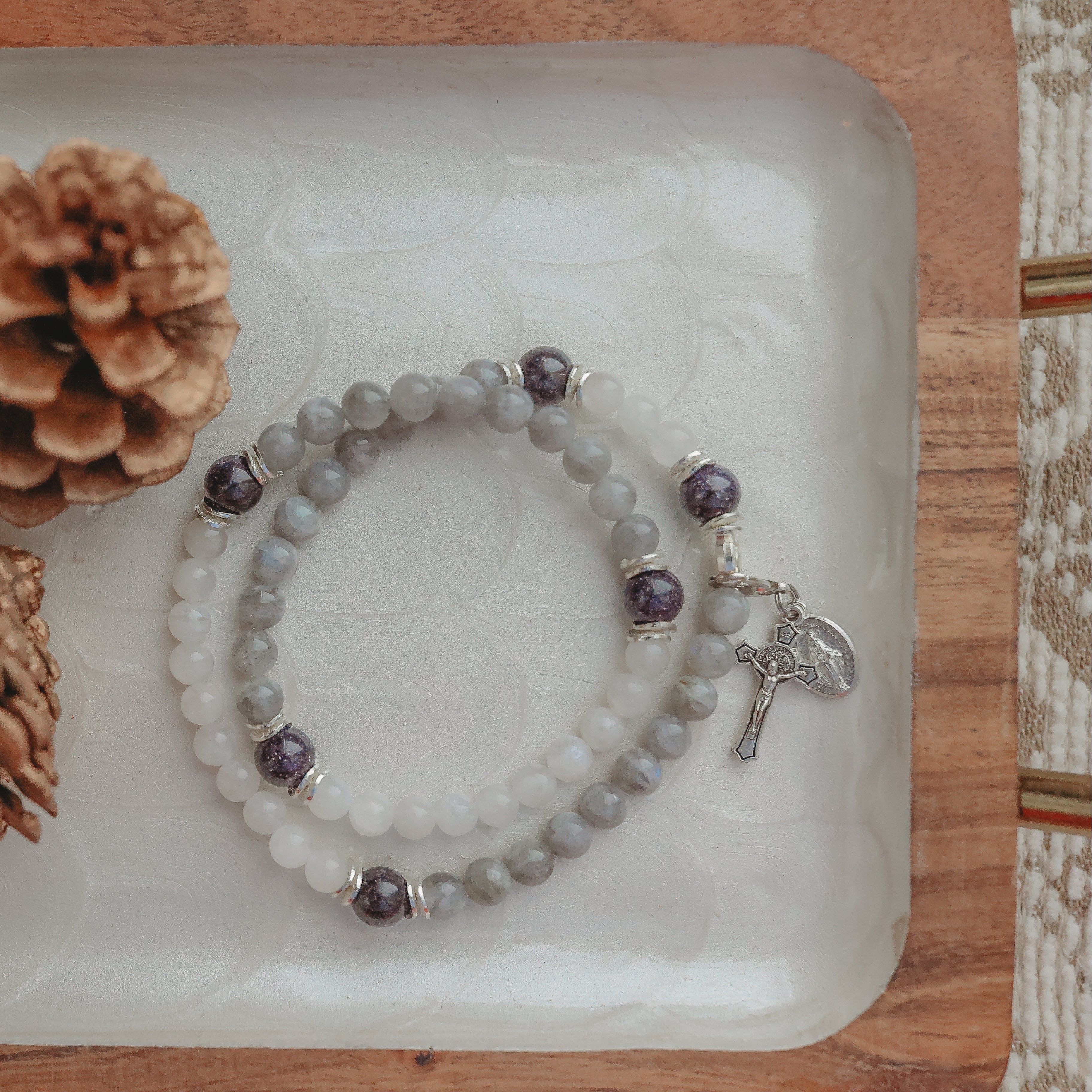 St. Andrew Double Wrap Bracelet | Holiday Collection