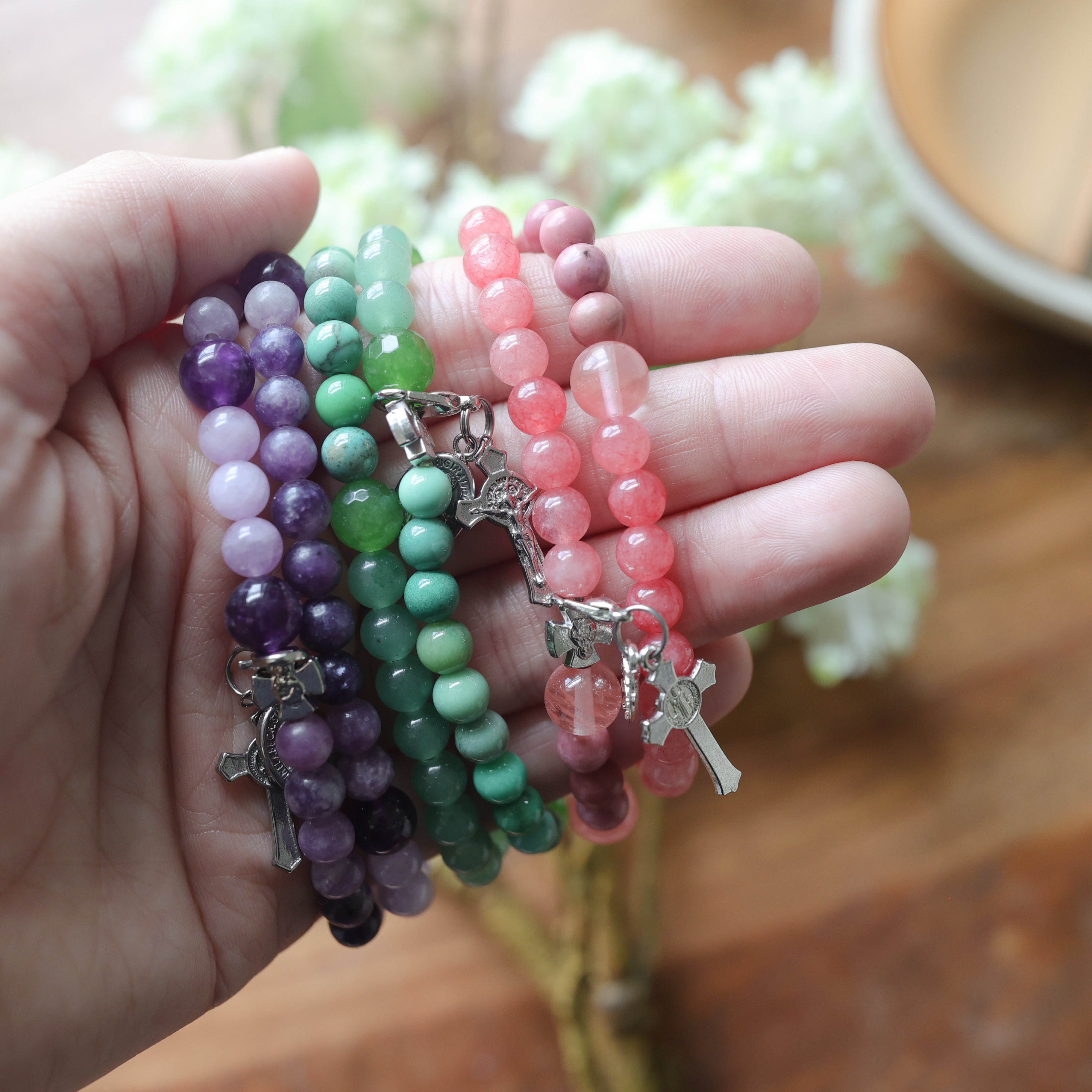 Saint Jacinta | Chews Life Rosary Bracelet | Summer Exclusive