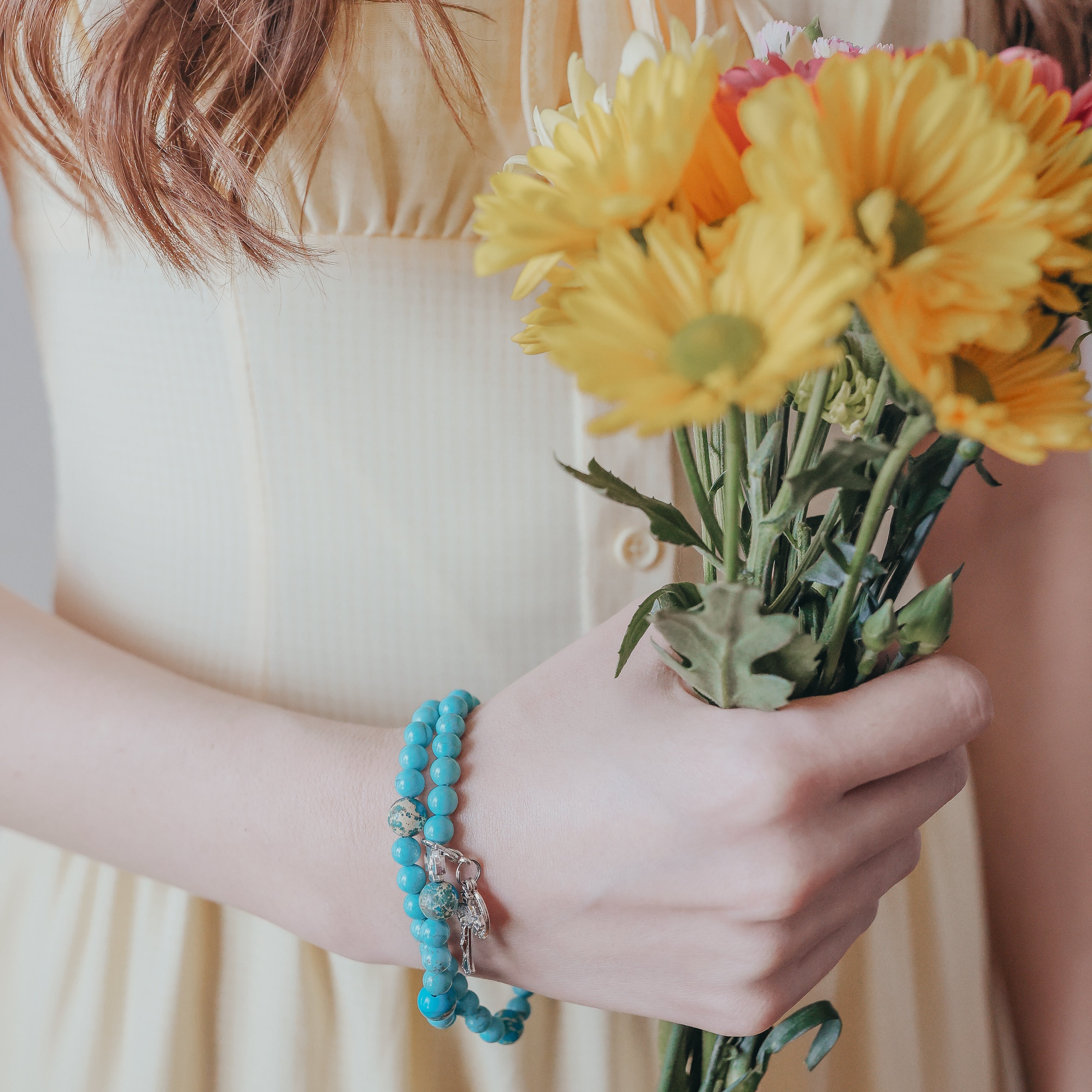 St. Catherine Laboure | Chews Life Rosary Bracelet | Summer Exclusive