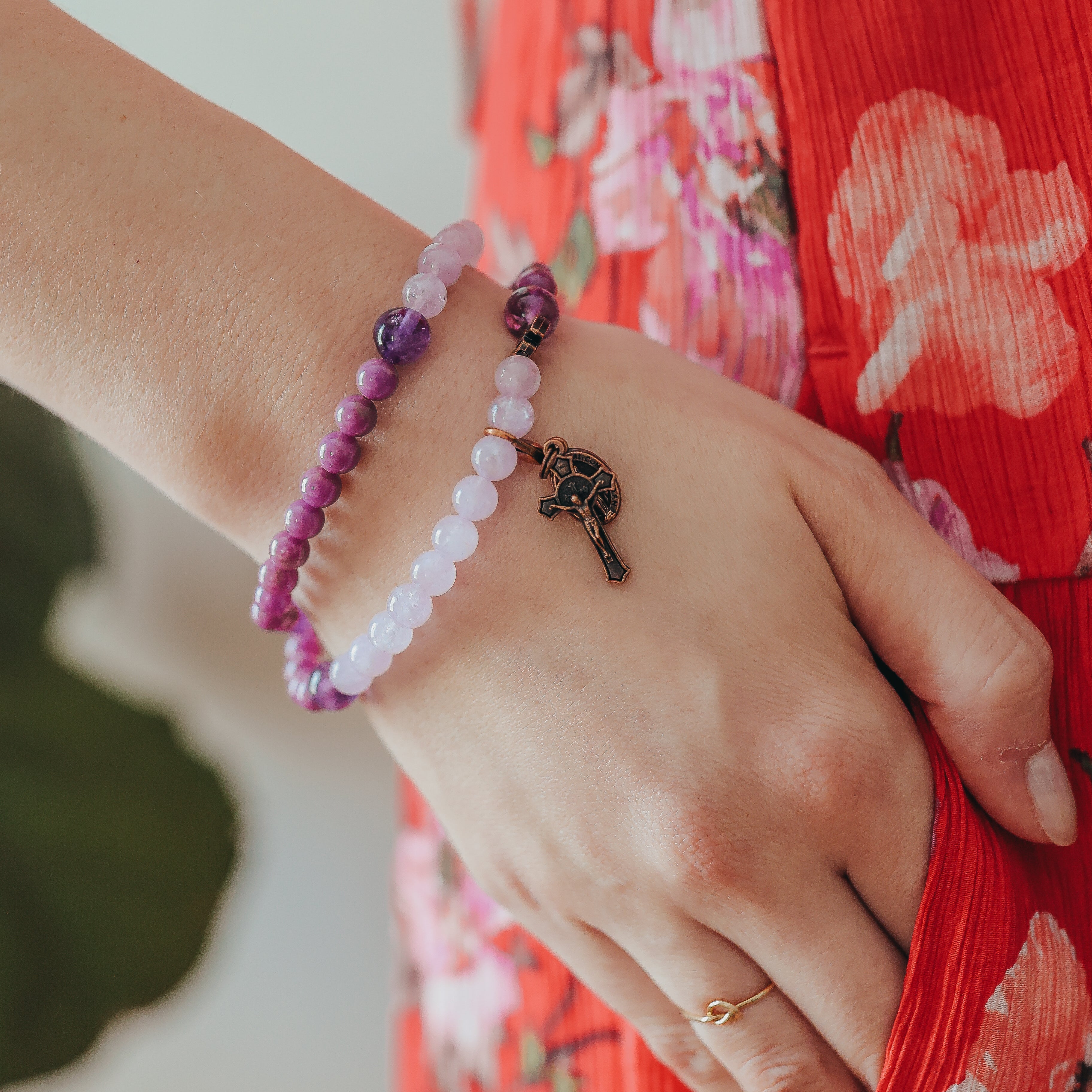 St.Agnes | Chews Life Rosary Bracelet | Summer Exclusive
