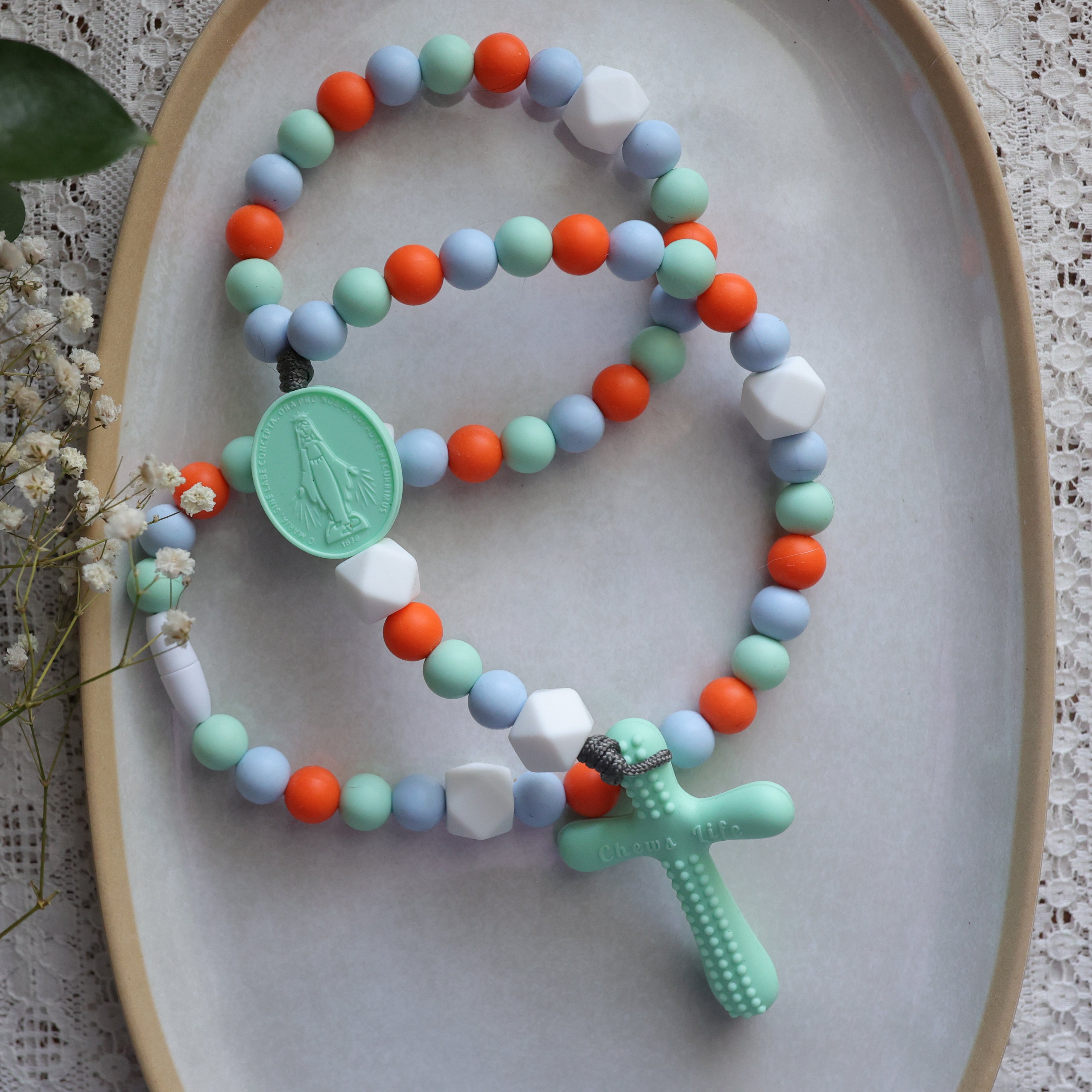 Louis | Chews Life Silicone Rosary | Limited Edition