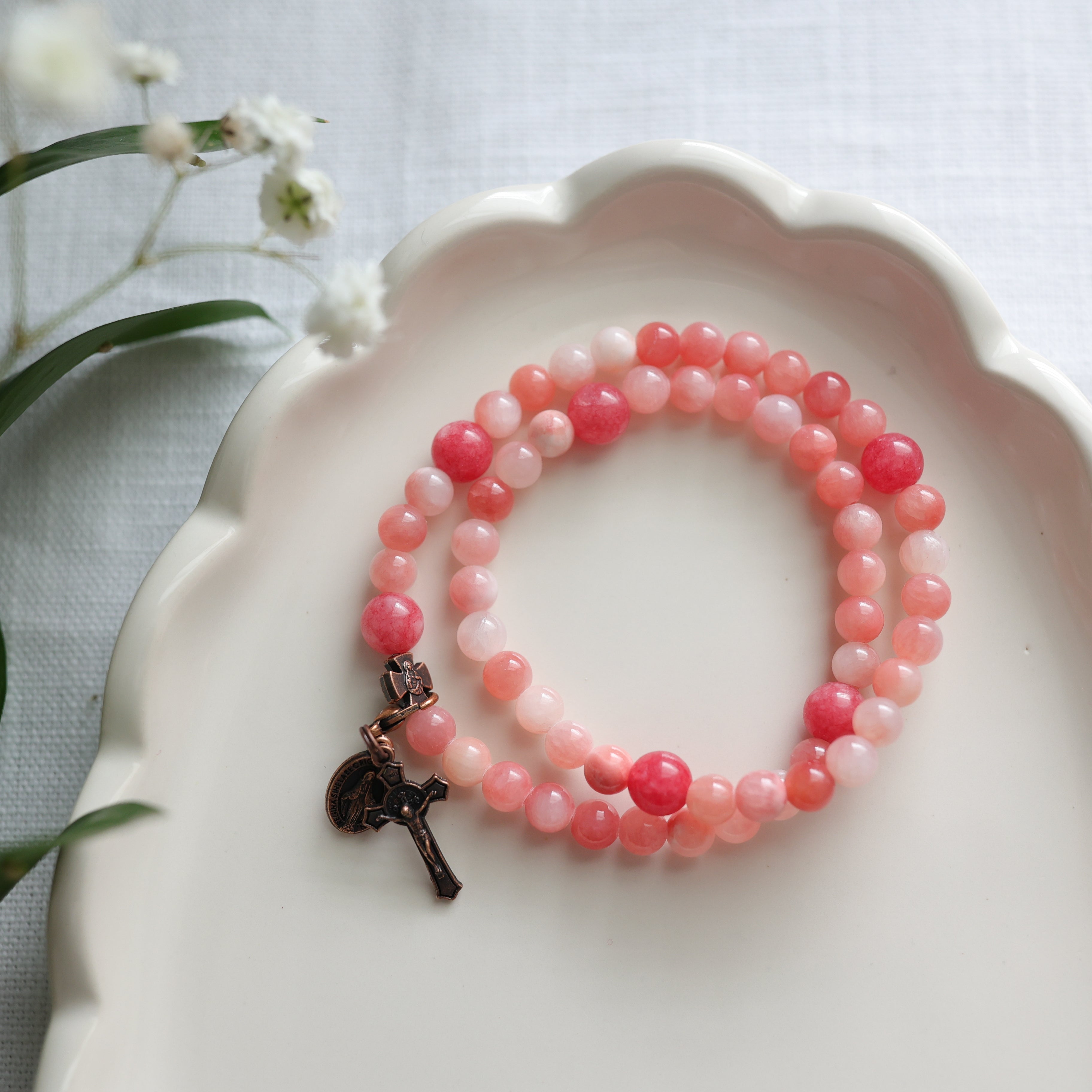 St.Jacinta | Chews Life Rosary Bracelet | Summer Exclusive