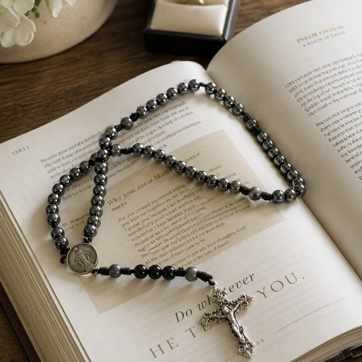 The Shield and The Pearl | Bride and Groom Set | Song of Songs Wedding Collection
