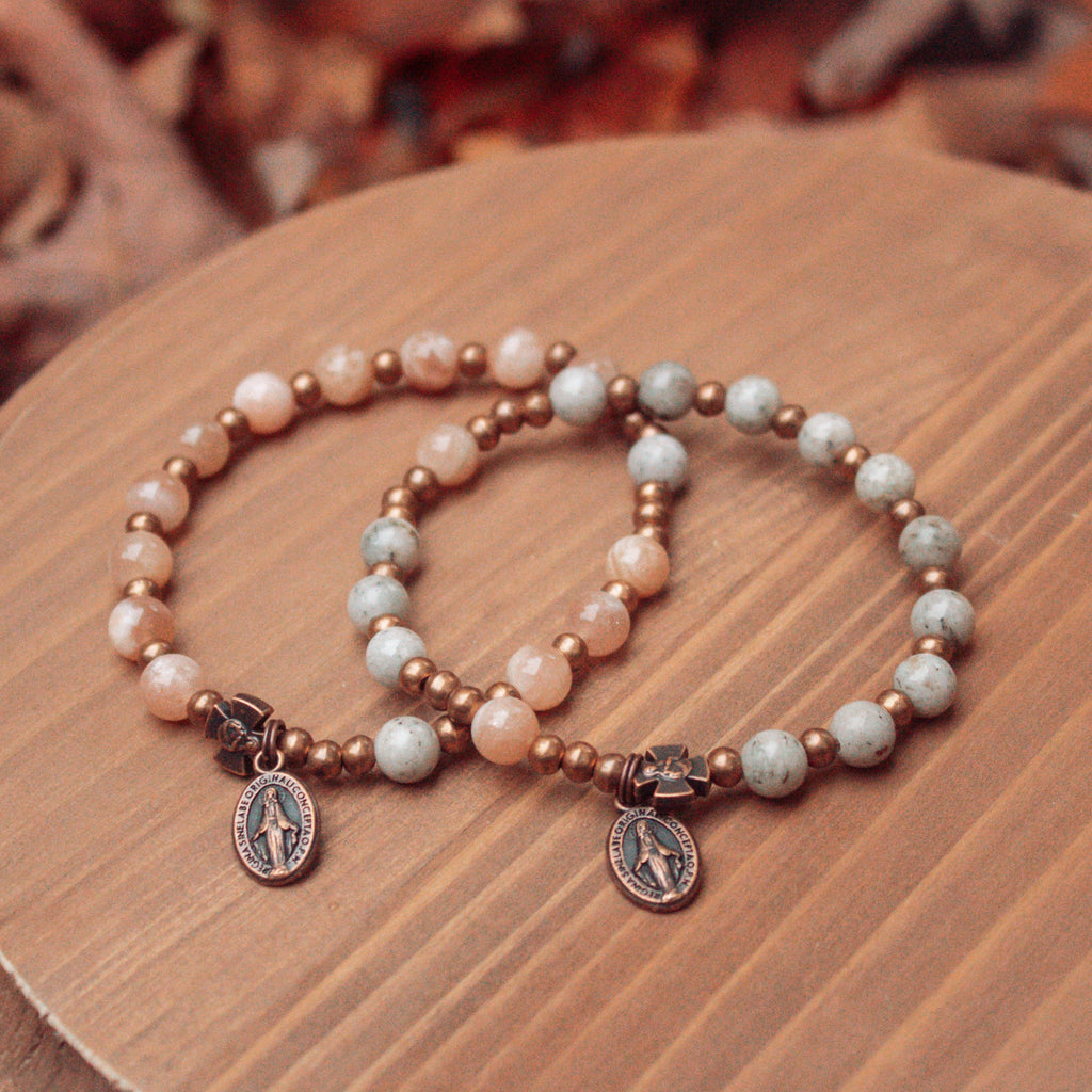 Sts. Therese of Lisieux & Joan of Arc | Best Friend Decade Set