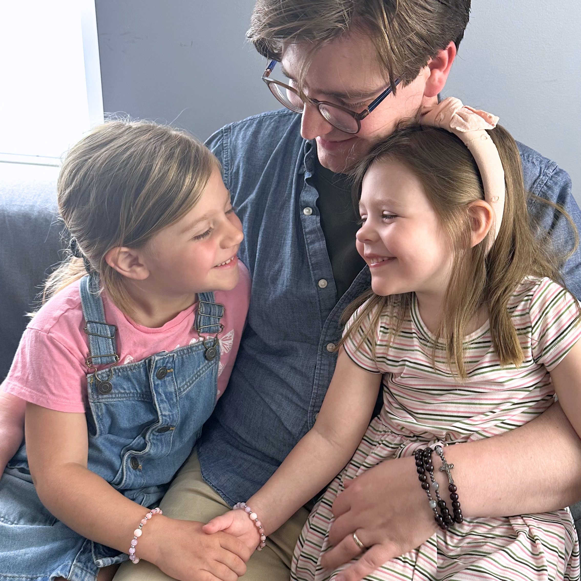 Louis Martin & Saint Thérèse: Father & Daughter Set