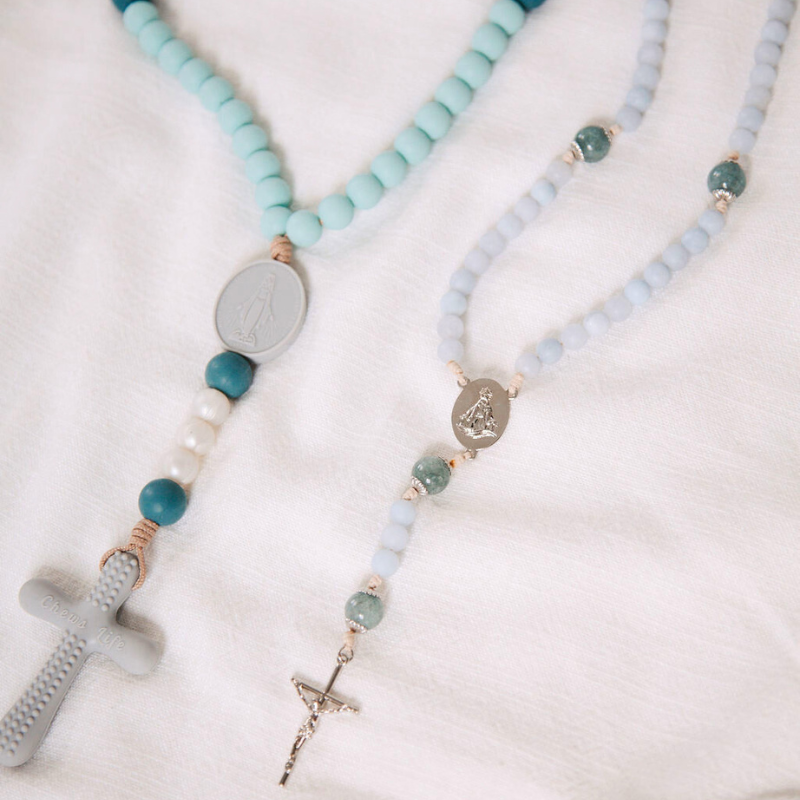 Stella Maris | Mommy & Me Silicone Set | Chews Life x West Coast Catholic