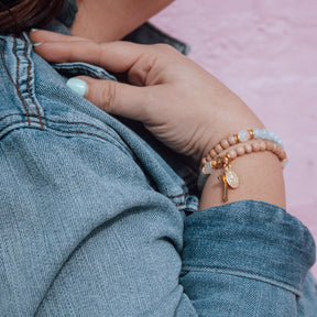 The Assumption | Stretch & Wrap Rosary Bracelet