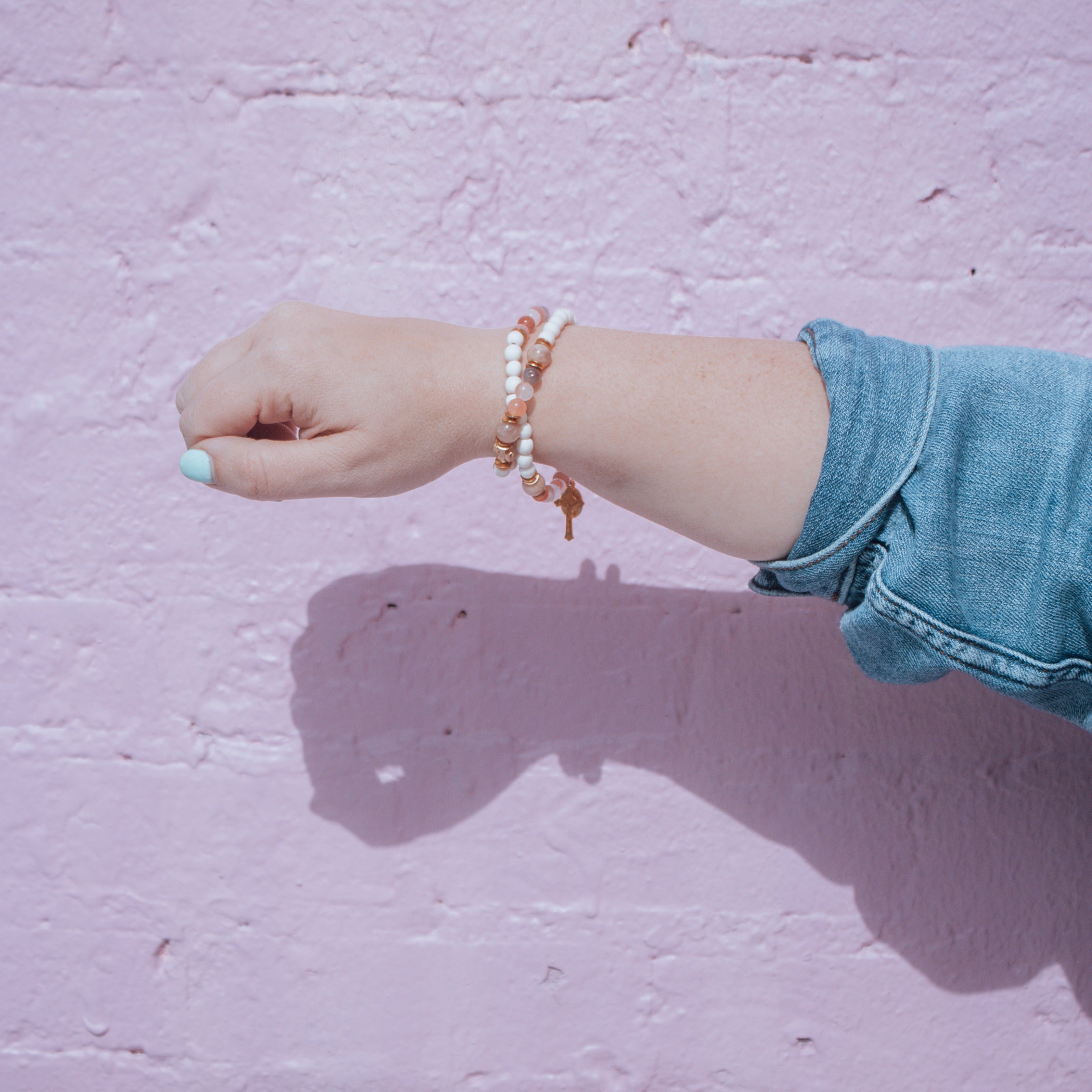 The Coronation | Stretch & Wrap Rosary Bracelet