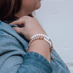 The Visitation | Stretch & Wrap Rosary Bracelet