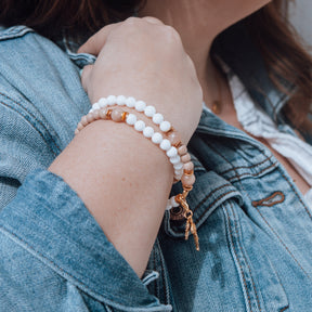 The Visitation | Stretch & Wrap Rosary Bracelet