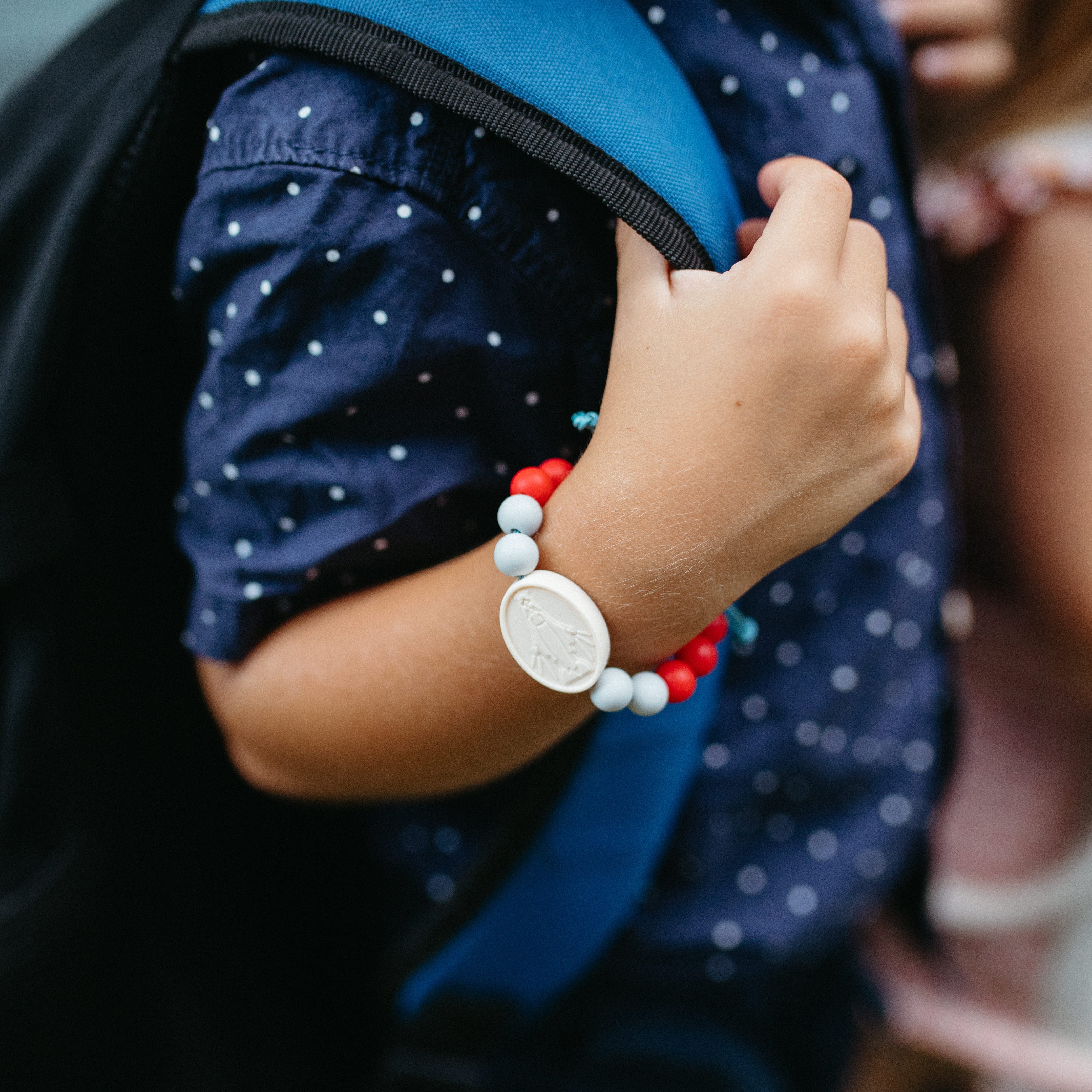 Miraculous Medal | Little Kids Silicone Paracord Bracelet