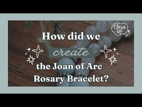 Joan of Arc | Stretch & Wrap Rosary Bracelet