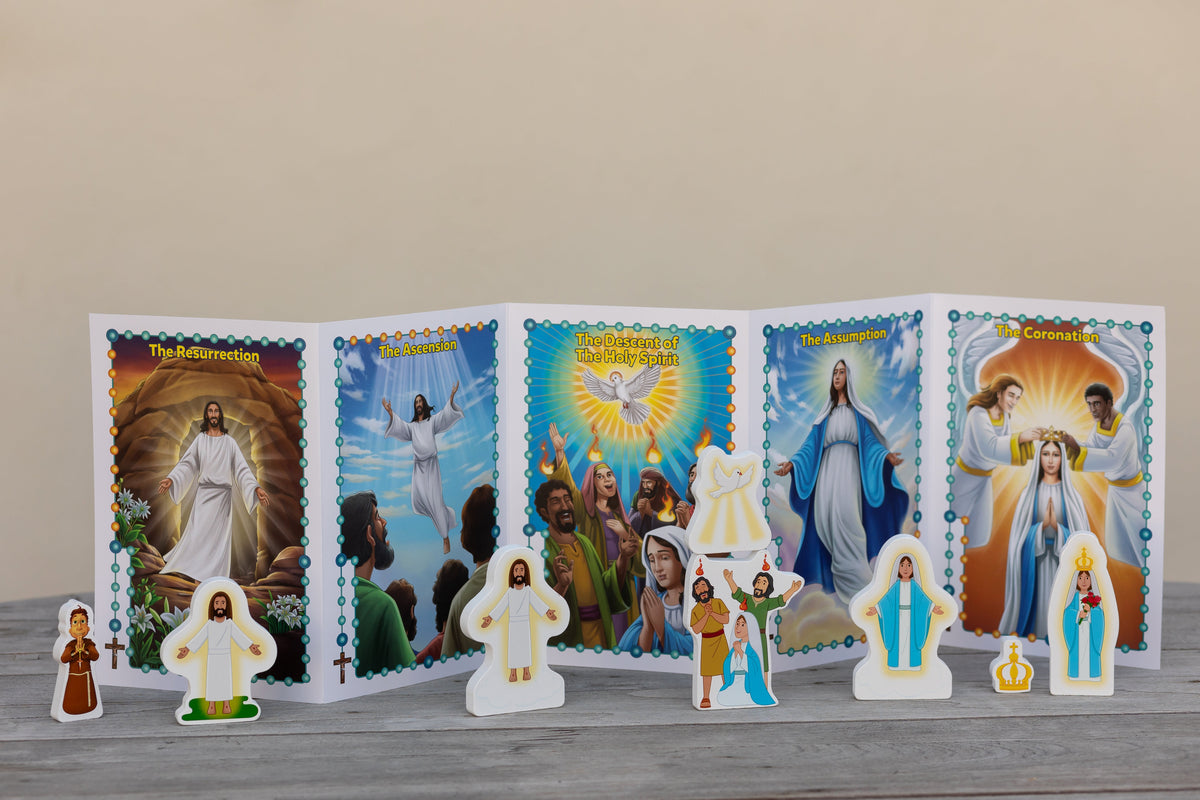 Rosary Pray and Play Set by Saintly Heart & Brother Francis