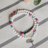 St. María | Stretch & Wrap Rosary Bracelet | Summer Exclusive