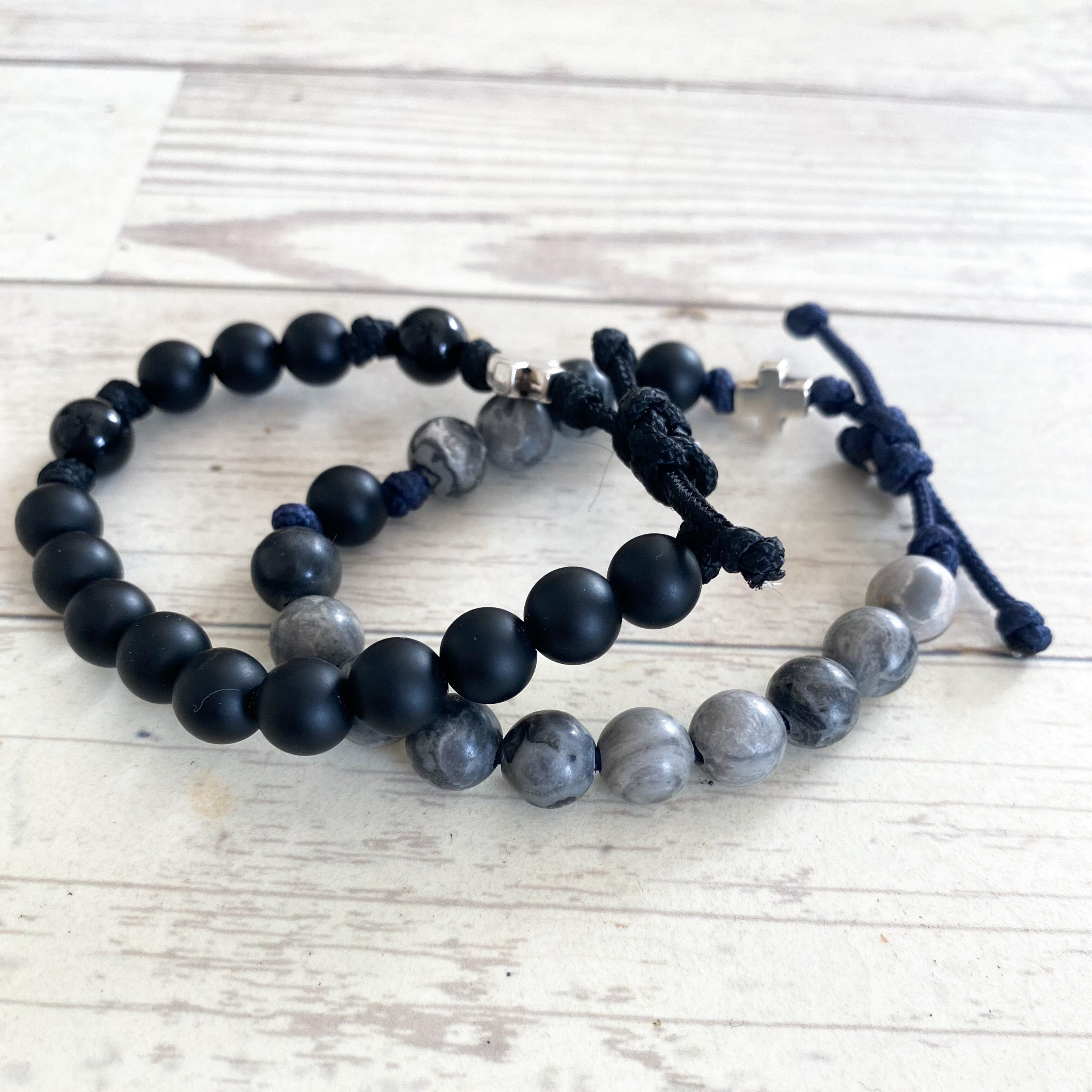 St. Bosco | Boy's Paracord First Holy Communion Decade Bracelet